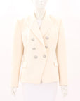 Balmain Wool Double Breasted Blazer Size FR 44 | AU 14-16