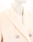 Balmain Wool Double Breasted Blazer Size FR 44 | AU 14-16