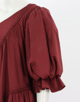 Aje 'Casablanca' Braided Asymmetric Midi Dress Size 6