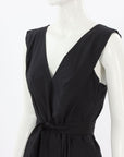 Scanlan Theodore Cotton Belted Midi Dress Size 8