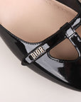 Christian Dior Aime Patent Leather Ballet Flat 40