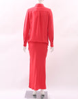 Christopher Esber Button Up Bias Shirt Dress Size 8