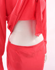 Christopher Esber Button Up Bias Shirt Dress Size 8