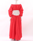 Scanlan Theodore Parachute Cotton Gather Dress Size 10