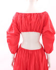 Scanlan Theodore Parachute Cotton Gather Dress Size 10