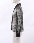Scanlan Theodore Sheer Polka Dot Top Size 12