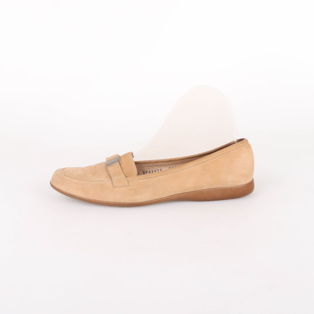 Salvatore Ferragamo Suede Loafers Size 8