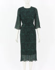 BOSS Diplie Mini Dot Midi Dress Size IT 38 | AU 6