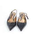 Dolce & Gabbana Leather Pointed Slingbacks size 37.5