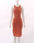 Acne Studio Ruched Midi Dress Size 36 | AU 8