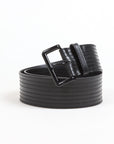 Scanlan Theodore Wide Leather Belt Size Medium