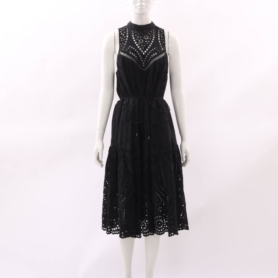Zimmermann 'Harlequin' Broderie Anglaise Dress Size 2