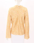 Ginia Silk Print Top Size Large