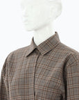 Scanlan Theodore Plaid Wrap Midi Dress Size 6
