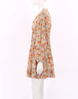 Zimmermann 'Andie' Buttoned Mini Dress Size 2