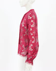 Scanlan Theodore Metallic Lace Top Size 8