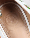 Tory Burch Elizabeth' Embroidered Kitten Heels Size 6.5 M