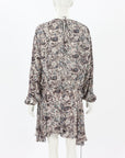 Isabel Marant Printed Silk Dress with Slip Size FR 38 | AU 10