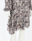 Isabel Marant Printed Silk Dress with Slip Size FR 38 | AU 10
