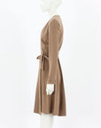 Max Mara Long Sleeve Wrap Dress Size IT 46 | AU 14