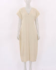 Lee Mathews Linen Blend Midi Dress Size 1