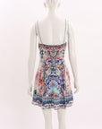 Camilla 'Shibori Shores' Tie Front Short Dress Size Small