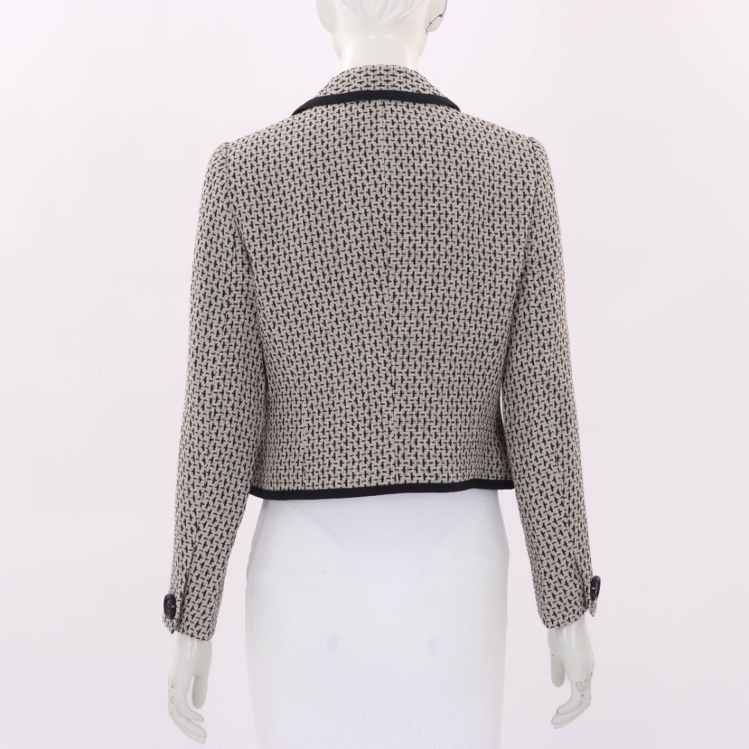 Anna Thomas Linen Textured Jacket Size 12
