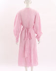 Scanlan Theodore Stripe Wrap Dress Size Medium/Large