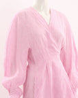Scanlan Theodore Stripe Wrap Dress Size Medium/Large