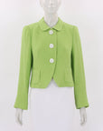 Anna Thomas Linen Blend Jacket Size 12