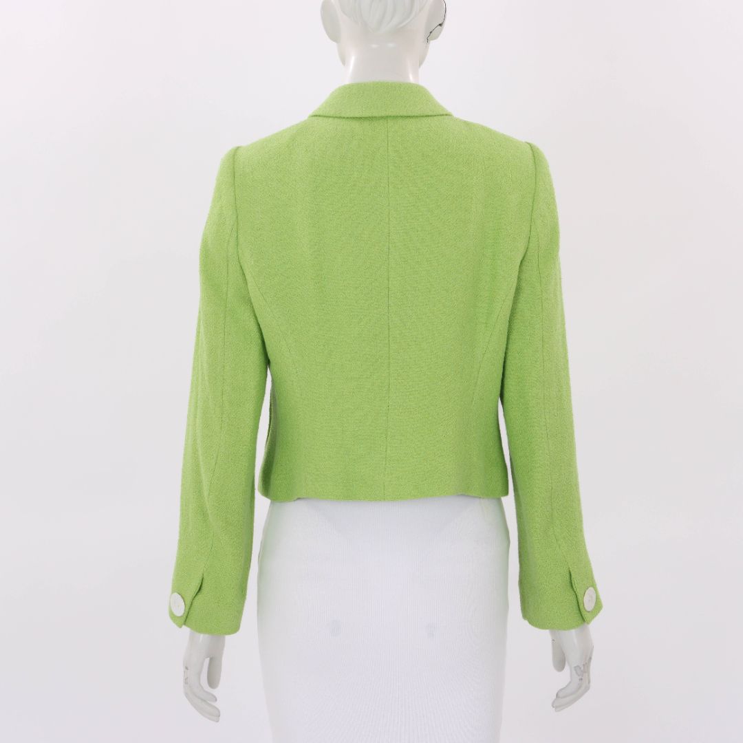 Anna Thomas Linen Blend Jacket Size 12