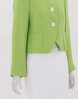 Anna Thomas Linen Blend Jacket Size 12