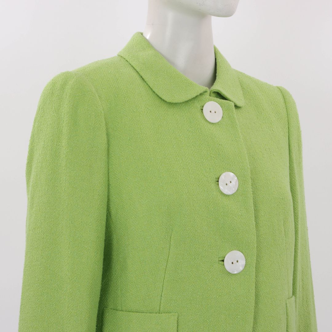 Anna Thomas Linen Blend Jacket Size 12