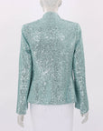 Carla Zampatti Moonlight Over Paris sequin Jacket Size 10