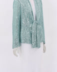 Carla Zampatti Moonlight Over Paris sequin Jacket Size 10