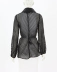 Anne Fontaine Sheer Stripe Shirt Size FR 38 | AU 10