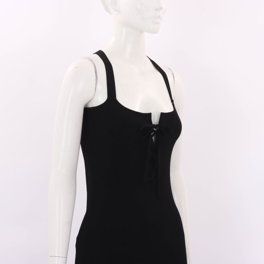 Altuzarra Lace Up Knit Dress Size Medium