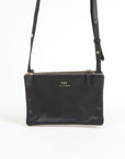 Rika By Ulrika Lundgren Leather Trio Crossbody Bag