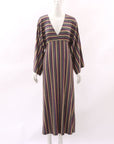 Momoni 'Margarida' Stripe Dress Size 40 |AU 12