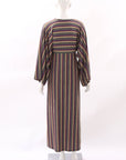 Momoni 'Margarida' Stripe Dress Size 40 |AU 12