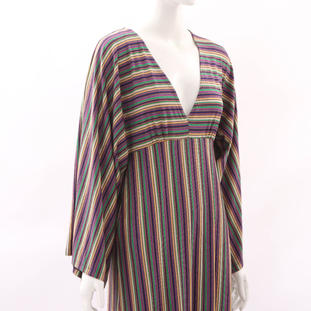 Momoni 'Margarida' Stripe Dress Size 40 |AU 12