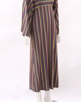 Momoni 'Margarida' Stripe Dress Size 40 |AU 12