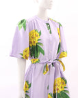 Oroton Golden Posie Column Dress Size 10