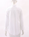 Me + Em Cotton Ruffle Top Size 8