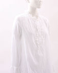 Me + Em Cotton Ruffle Top Size 8