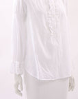Me + Em Cotton Ruffle Top Size 8