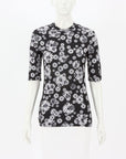 Scanlan Theodore Stretch Floral Top Size XS