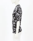 Scanlan Theodore Stretch Floral Top Size XS