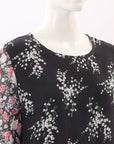 Equipment Silk Floral Top Size L