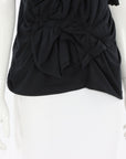 Comme Des Garcons Ruched Detail Tshirt Size Small